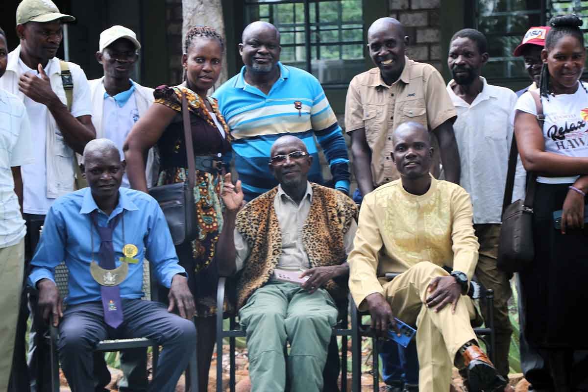 Mucheni community leaders and representatives